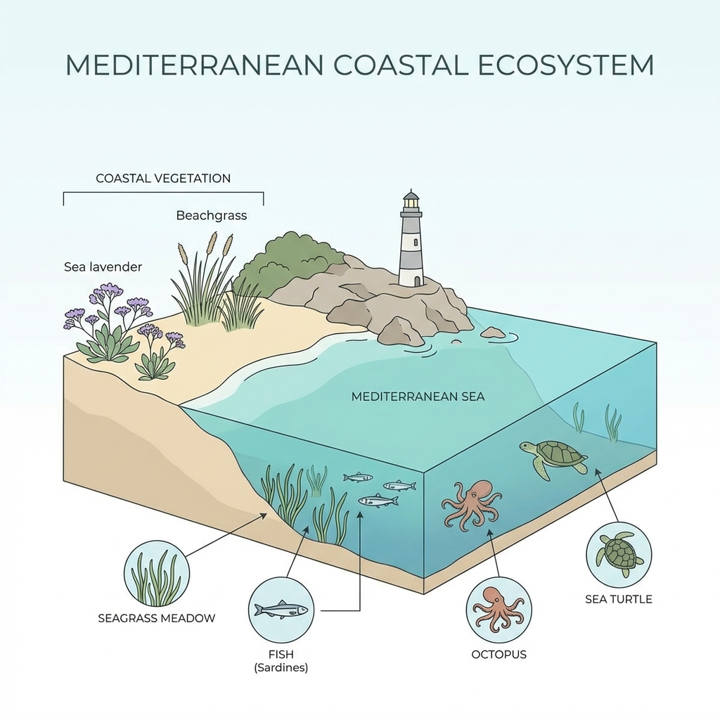 Ecosistema costero mediterráneo