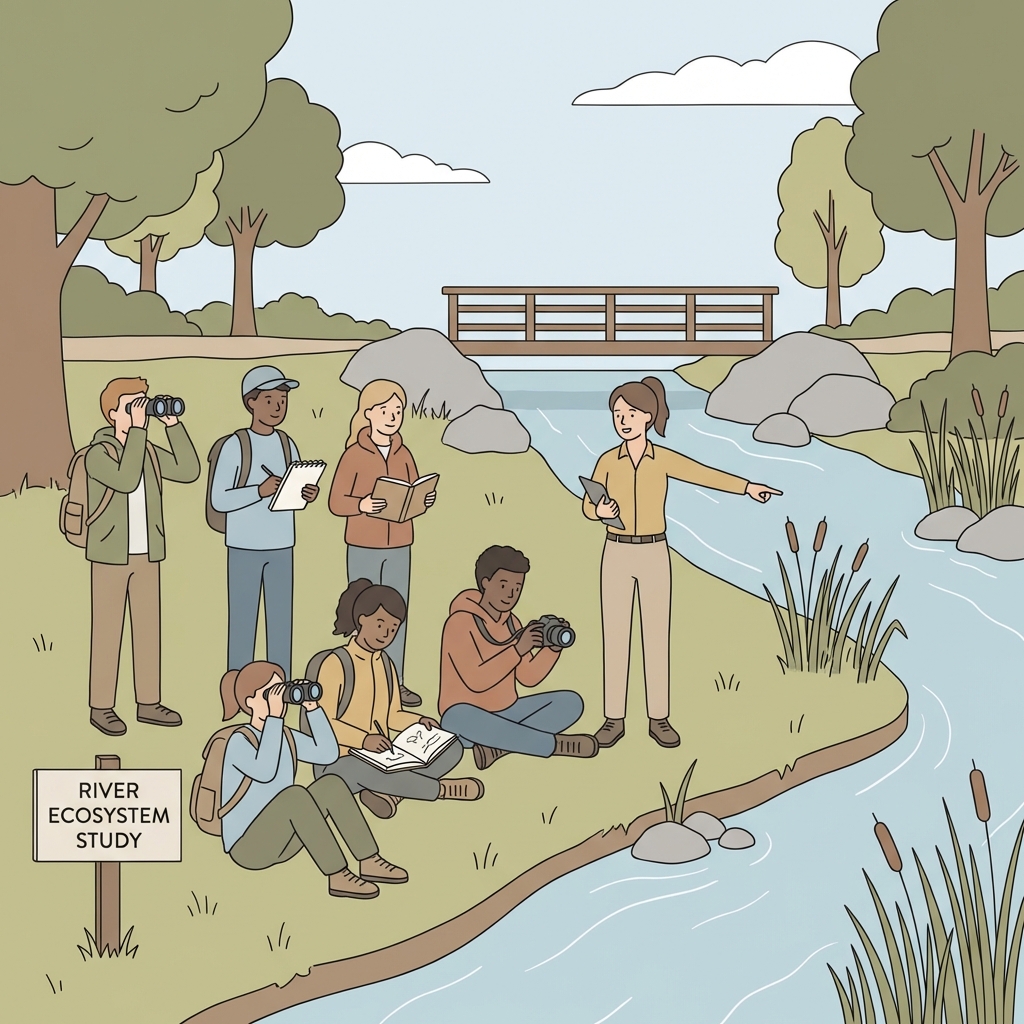 Estudio del ecosistema fluvial