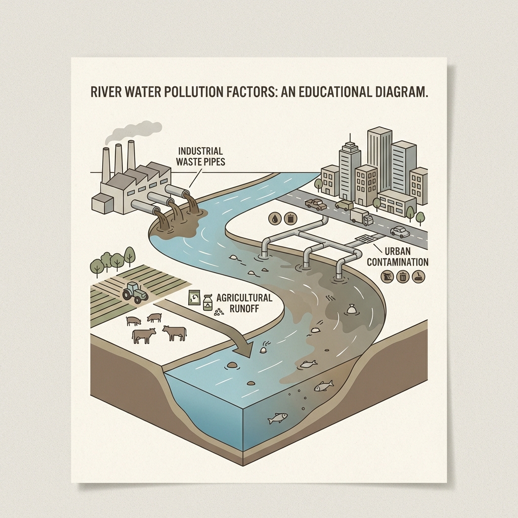 Factores de contaminación del agua